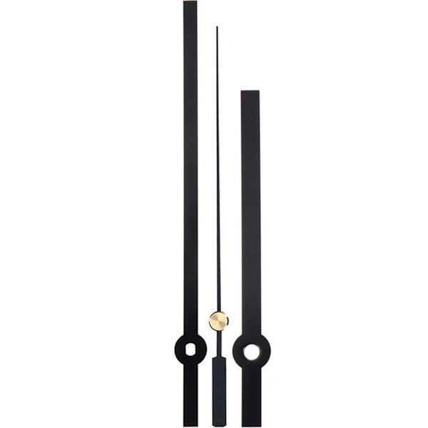 High Torque I Shaft Clock Movement with Hands - Black