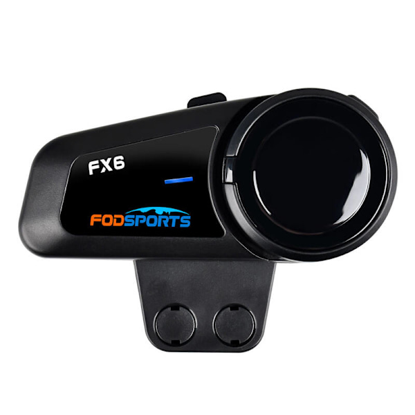 Fodsports FX6 motorcykel intercom tvåpack (svart)