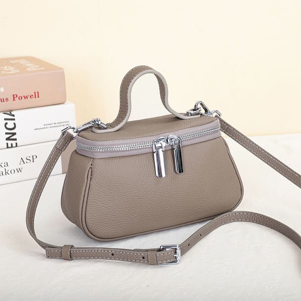 Chic Mini Crossbody Taske til Kvinder Grey Grey