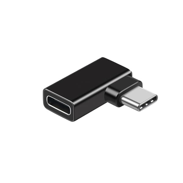 Type-C til USB4 vinklet adapter - understøtter 240W opladning og 40Gbps dataoverførsel, kompatibel med Thunderbolt 4/3