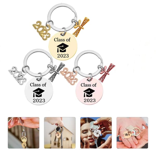 2023 examensnyckelring examenspresent 3-pack