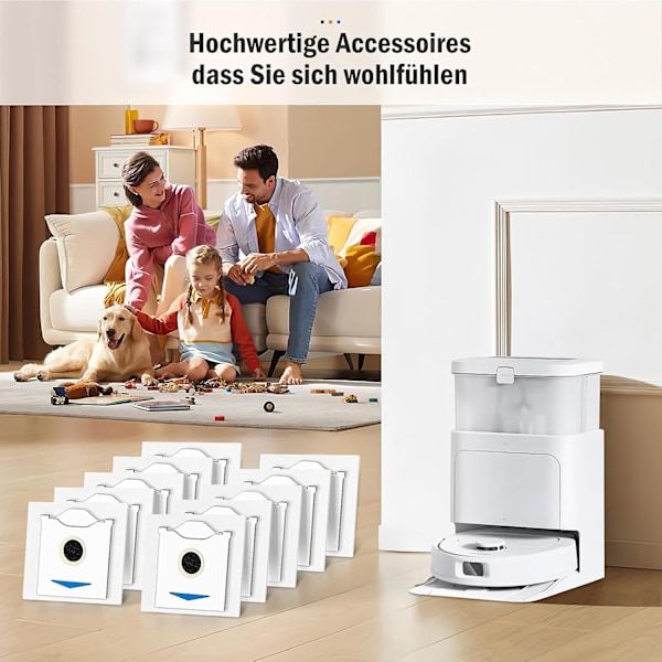Ecovacs Deebot N30 Pro Omni Dammsugarpåsar (10-pack)