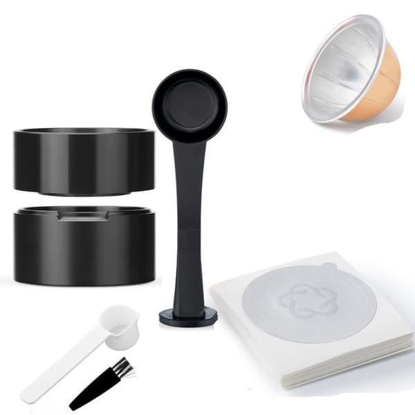 Refillbart kit för påfyllning av kaffekapslar kompatibelt med Nescafe Dolce Gusto G3 PP multifärg 230ml/150ml/80ml 230ml 230ml