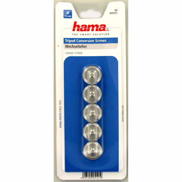 HAMA Omvändningsskruv 3/8-1/4, 5-pack
