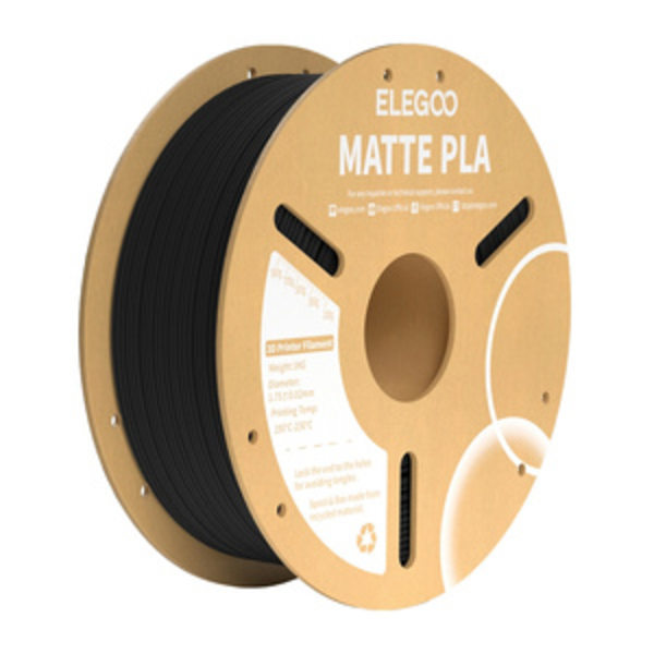 ELEGOO PLA Matte -filamentti (musta)