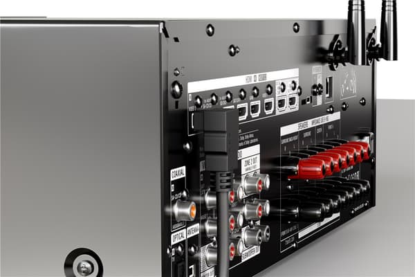 Højhastigheds HDMI™-kabel 270° med Ethernet