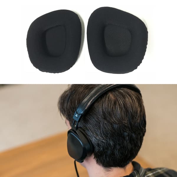 Erstatningsørepuder til Corsair Void PRO/VOID ELITE Black Black