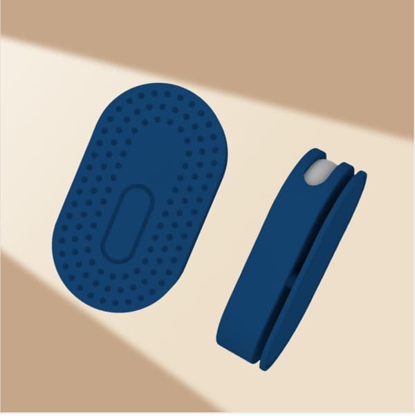 Silikonebeskyttelsesetui til Galaxy SmartTag2 Tracker Blue Blue
