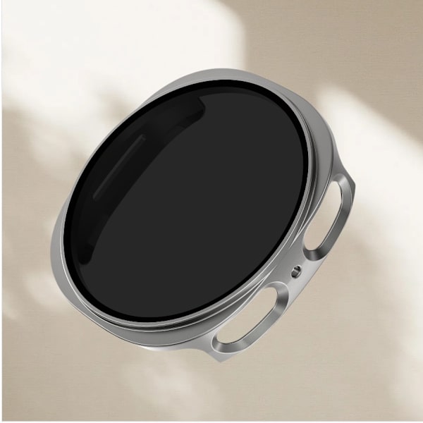 Näytönsuoja Samsung Watch8 -kelloon, PC-kotelo, iskunkestävä, naarmuuntumaton, useita kokoja Musta S