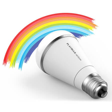 Playbulb Rainbow Vit RGB BT 600lumen 10W E27