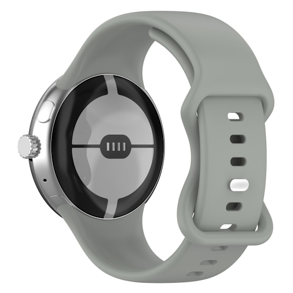 Silikoninen ranneke Google Pixel Watch 3 -älykellolle (45 mm) Harmaa
