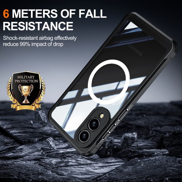 Stødsikkert cover til Samsung Galaxy S25 Edge Black Black