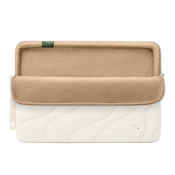 Tomtoc Terra-A27 laptopfodral 16 tum – återvunnet material och CornerArmor X4, vit