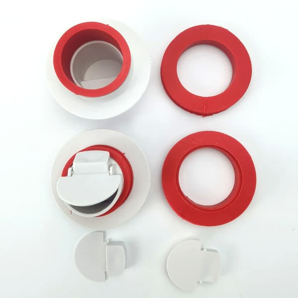Golvbrunn med luktstopp (2-pack)