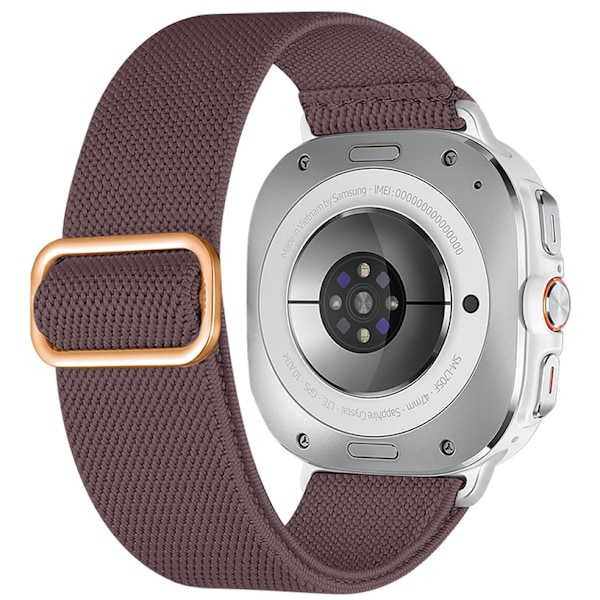Samsung Watch 7 Ultra Elastisk nylonrem Lila