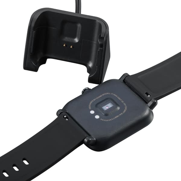 Smart Watch Oplader til Amazfit BIP/BIP Lite - Sort