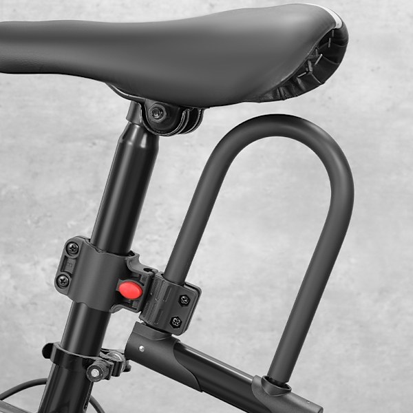 Cykel U-Lock med monteringsbeslag