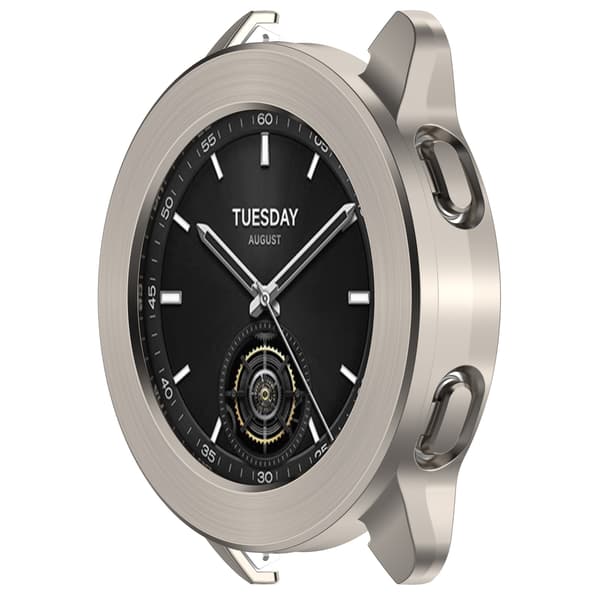 Suojakotelo Xiaomi Watch S3:lle Titanium Titanium
