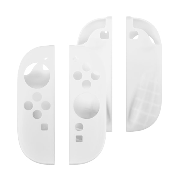 Skyddande silikongrepp för Nintendo Switch 2-kontroller Vit