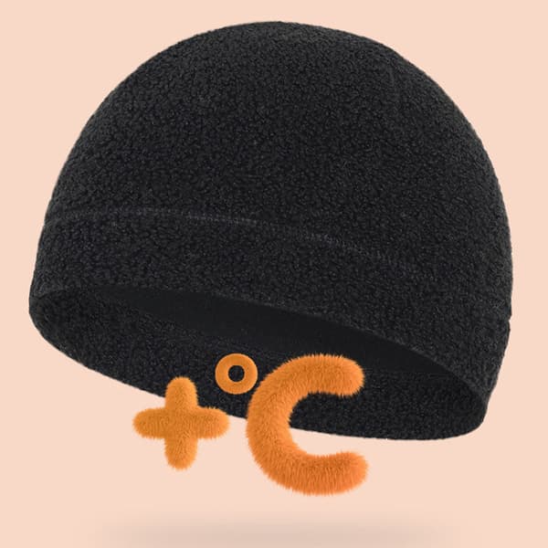 Hue i fleece Black Black