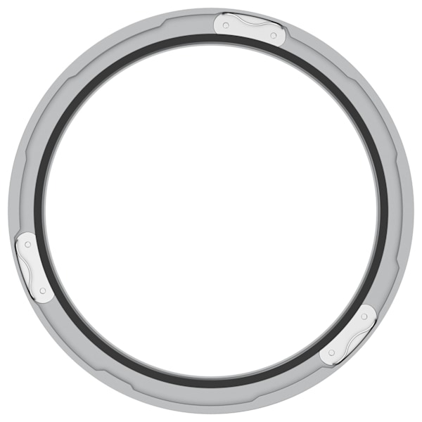 Kellon suojakuori + näytönsuoja CMF Watch Pro2:lle Hopea