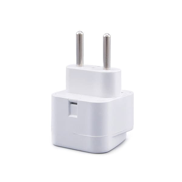 Reseadapter - Europeisk Standard, Ren Koppar White White