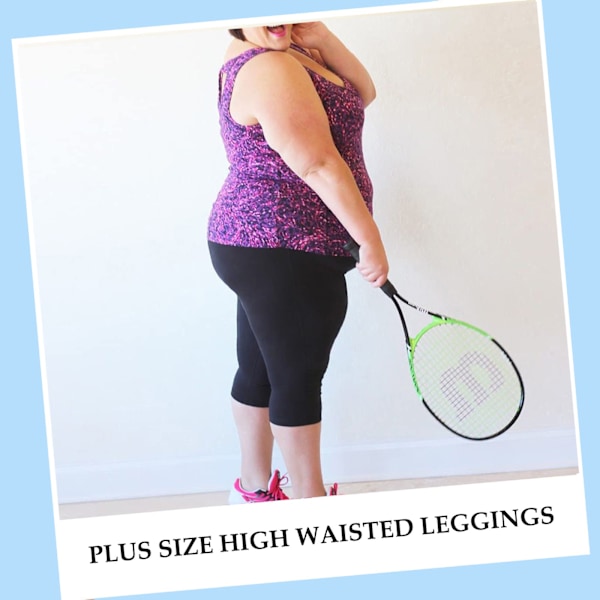 Plus Size yogabukser XL