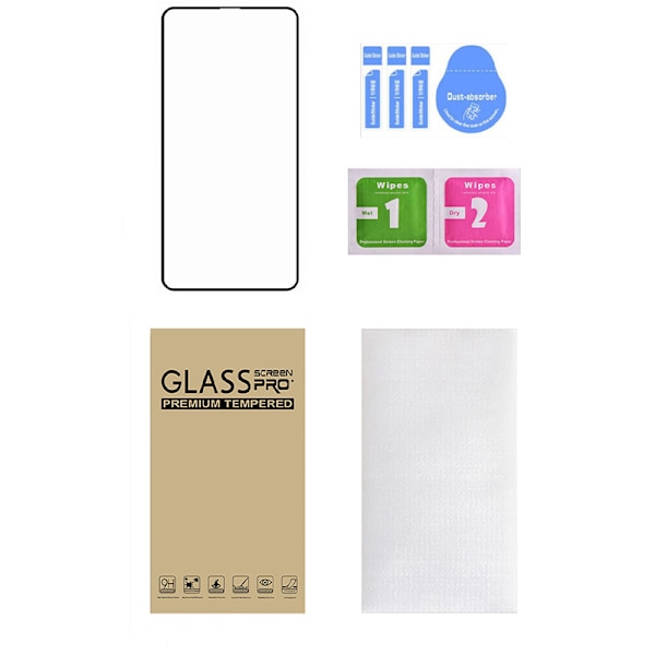 2-Pack Härdat glasskärmskydd för Redmi K20/K20 Pro