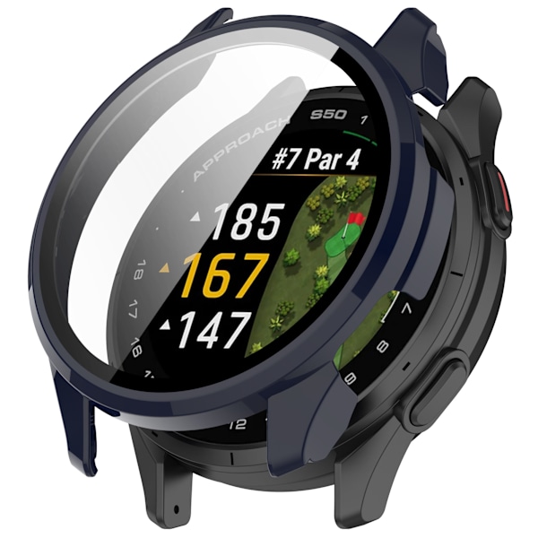 Garmin Approach S50 Case: PC & Hærdet Film Beskyttelse