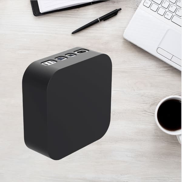 Tyylikäs silikonikotelo Mac Mini M4/Pro -laitteelle Black Black