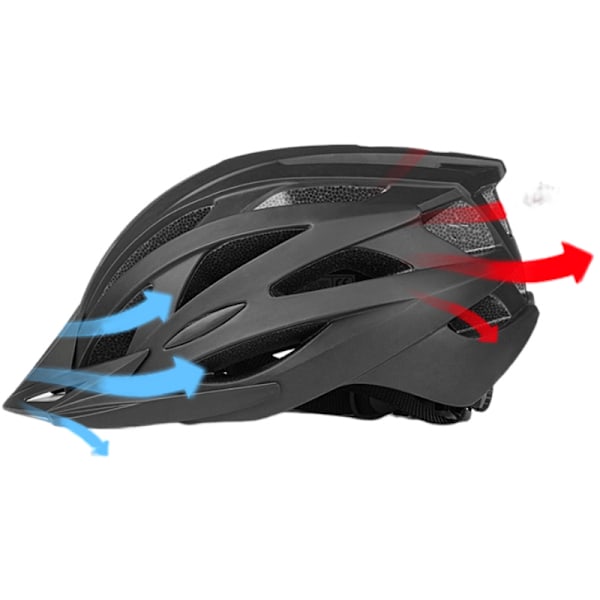 Cykelhjälm Svart