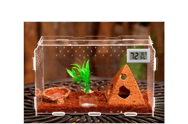 Mini LCD kosteusmittari / lämpömittari valkoinen 1-pack