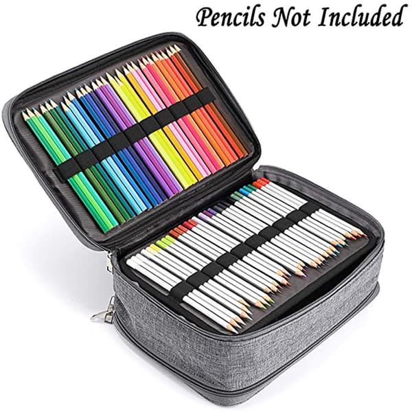 Pennfodral med stor kapacitet Grey Grey
