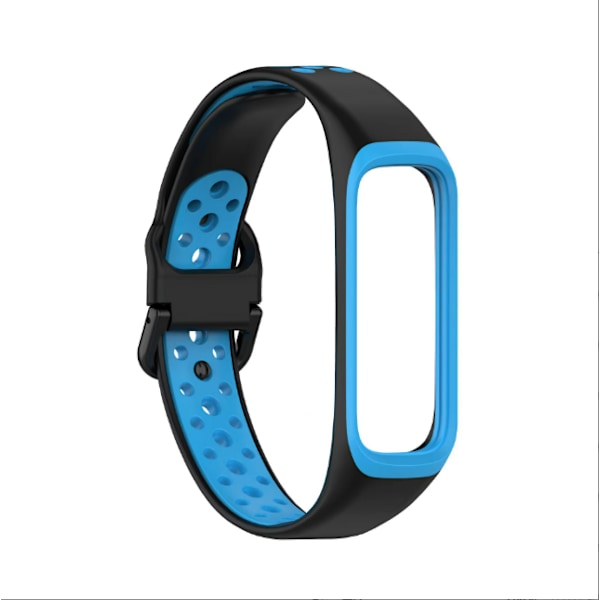 Samsung Galaxy Fit2 tofarvet rem Sort + blå