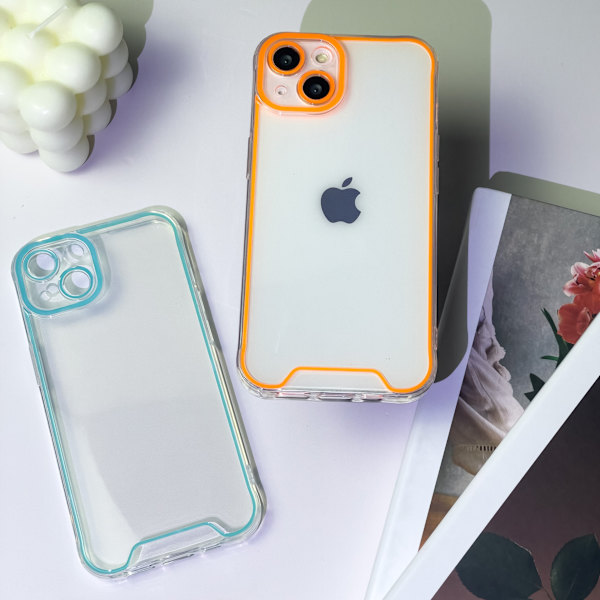 Lysende telefonetui iPhone 14 Blå