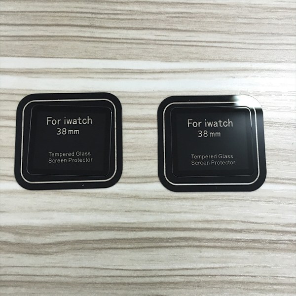 iWatch näytönsuoja, 2 pakkausta karkaistua lasia asennussarjalla 42 mm