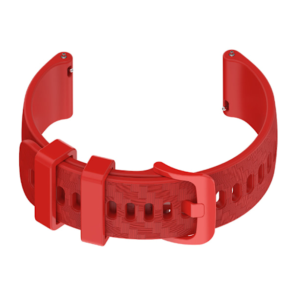 Silikoniranneke Garmin Vivoactive 4/3/Venu-kellolle Punainen 22 mm