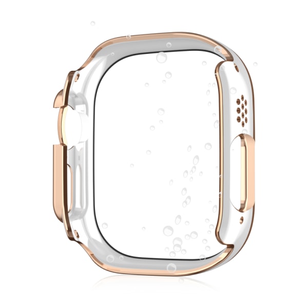 Apple Watchin vedenpitävä integroitu kotelo Apple Watch 7/8/9/SE2:lle, 41 mm Ruusukulta