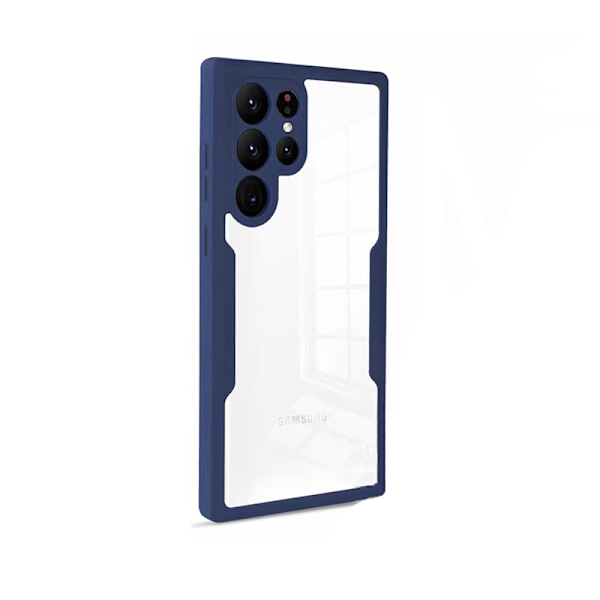 TPU-material 360° all-inclusive mobiltelefonfodral för Samsung-telefoner Samsung Galaxy S23 Plus Blå