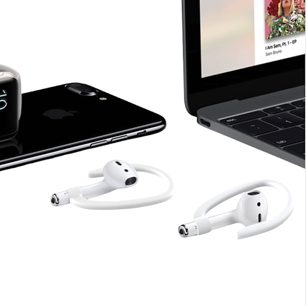 Silikon öronkrokar för AirPods 1/2/3/Pro (2 par)