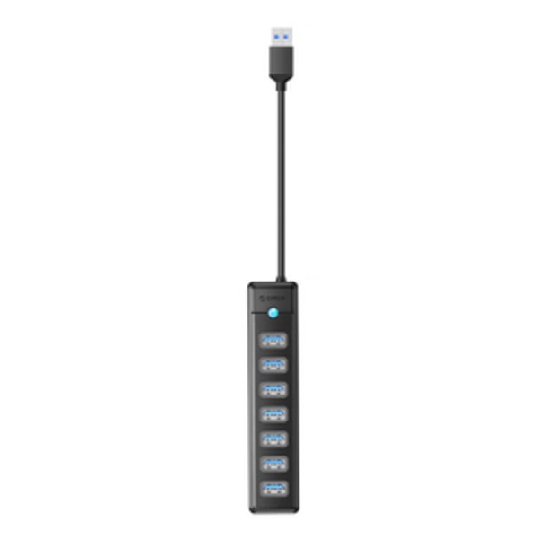 Orico PW7U USB til 7x USB 3.0 Hub Adapter (sort)