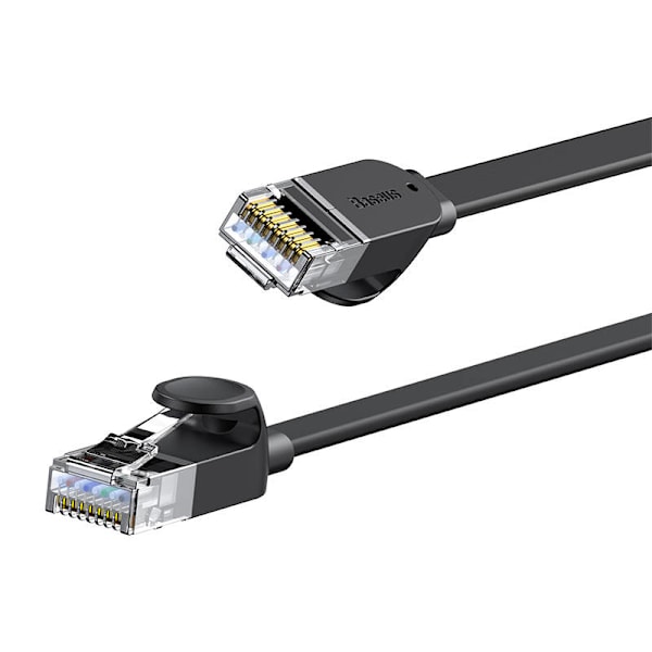 Baseus Ethernet RJ45, 1 Gbps, 15 m nätverkskabel (svart)