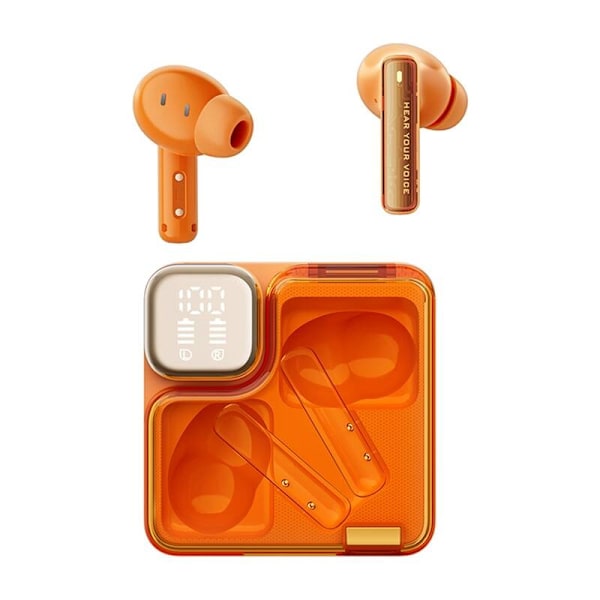 TWS QCY MeloBuds Neo T31 hörlurar (orange)