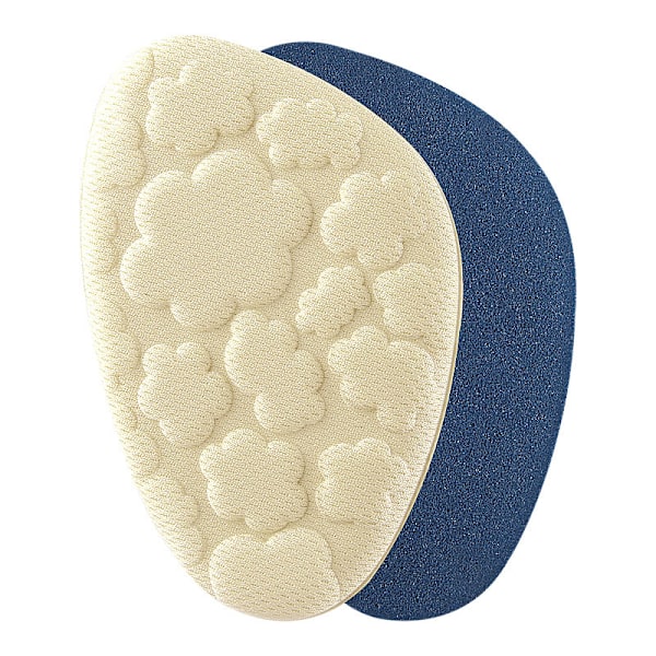 Cloud Framfootkuddar för Höga Klackar - 2 Par (Svart) Beige