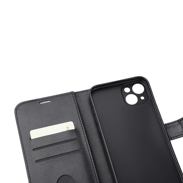 Mobilfodral Strålningsskydd PU MagS RFID Svart - iPhone 15 Plus