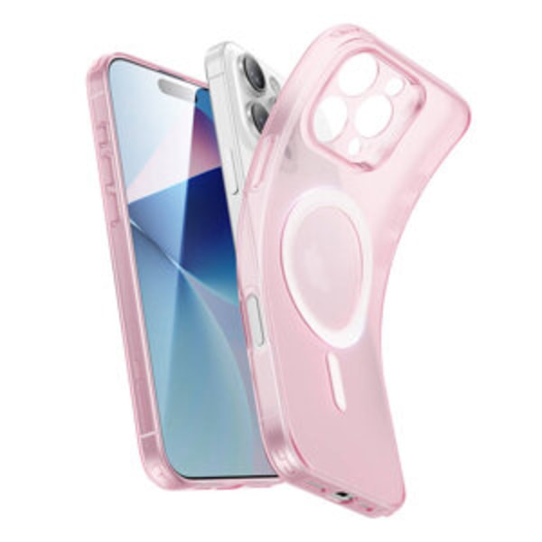 Zero Clear Case (HaloLock) ESR-kotelo iPhone 16 Pro Maxille (vaaleanpunainen)