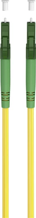 Lyslederkabel (FTTH), Singlemode (OS2) Yellow, gul (Simplex), 3 m