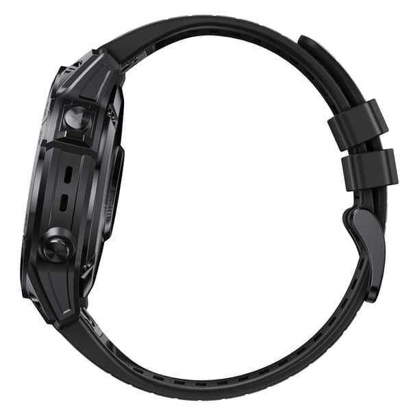 Stilfuld Quick Release Rem til Garmin Fenix 7X Pro Black Black