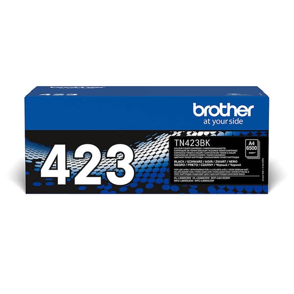Toner TN423BK TN-423 Svart