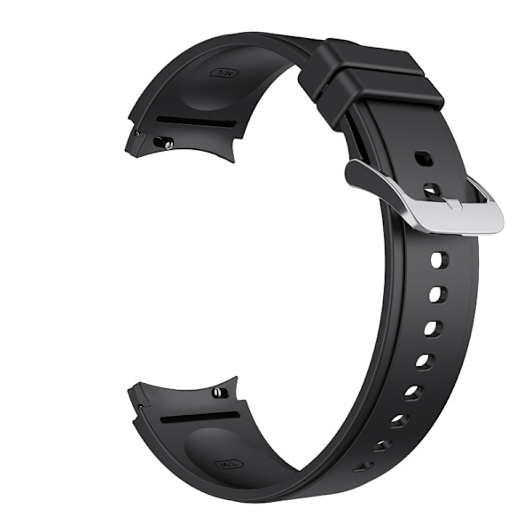Silikone urrem til Samsung Galaxy Watch 4/5 - 20 mm sort